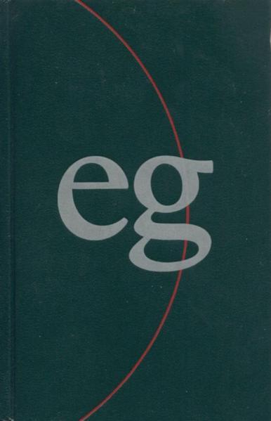 Vorderes Coverbild Evangelisches Gesangbuch. Ausgabe für die Landeskirchen Rheinland, Westfalen und Lippe. Taschenausgabe grün