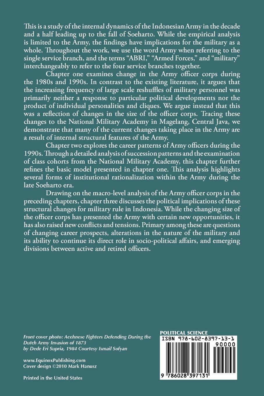 Rückseitencover A Tour of Duty