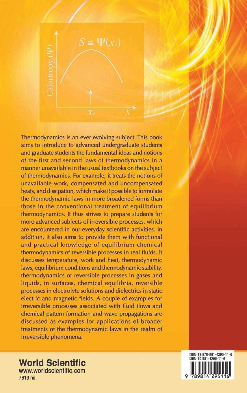 Rückseitencover CHEMICAL THERMODYNAMICS