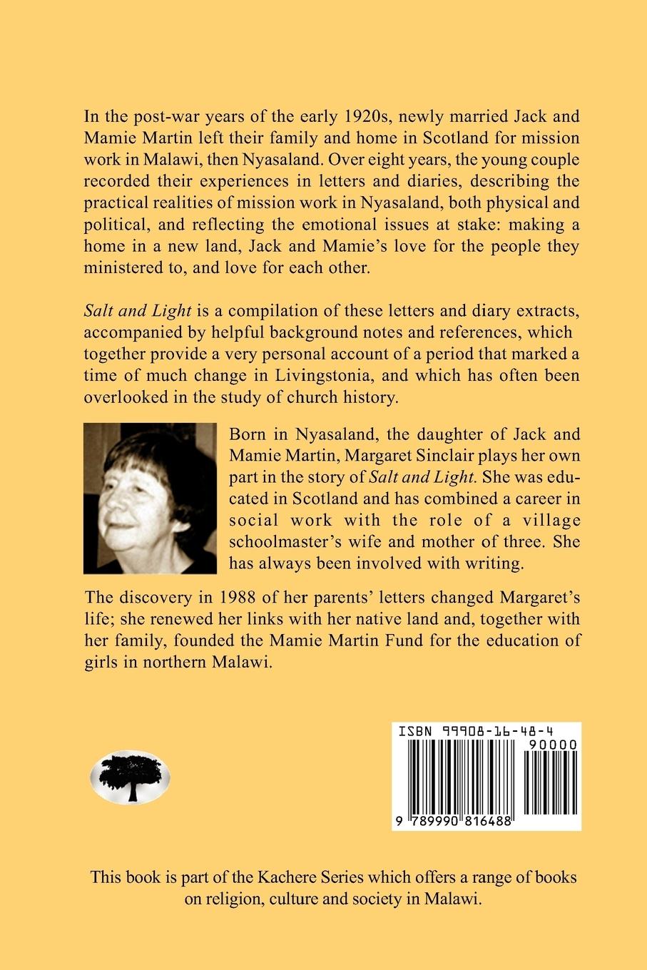 Rückseitencover Salt and Light