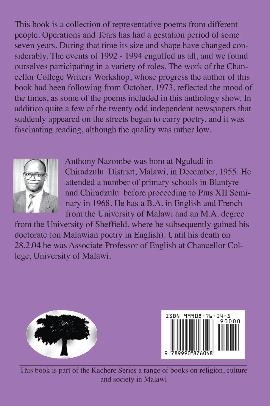 Rückseitencover Operations and Tears