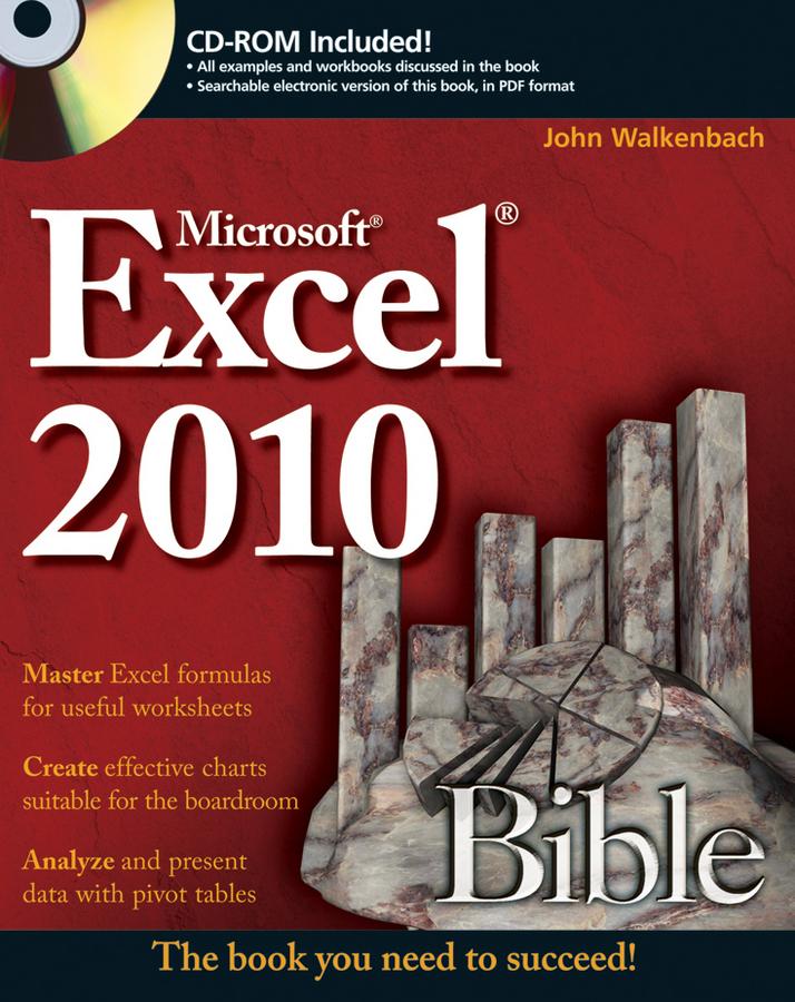 Vorderes Coverbild Excel 2010 Bible
