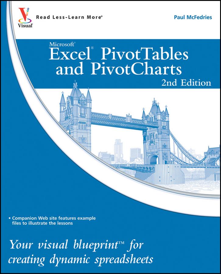 Vorderes Coverbild Excel Pivottables and Pivotcharts