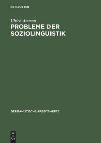 Vorderes Coverbild Probleme der Soziolinguistik