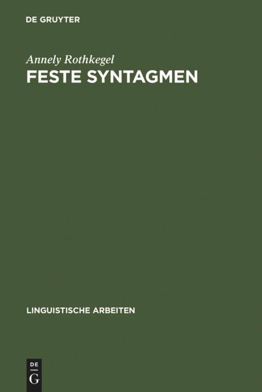 Vorderes Coverbild Feste Syntagmen