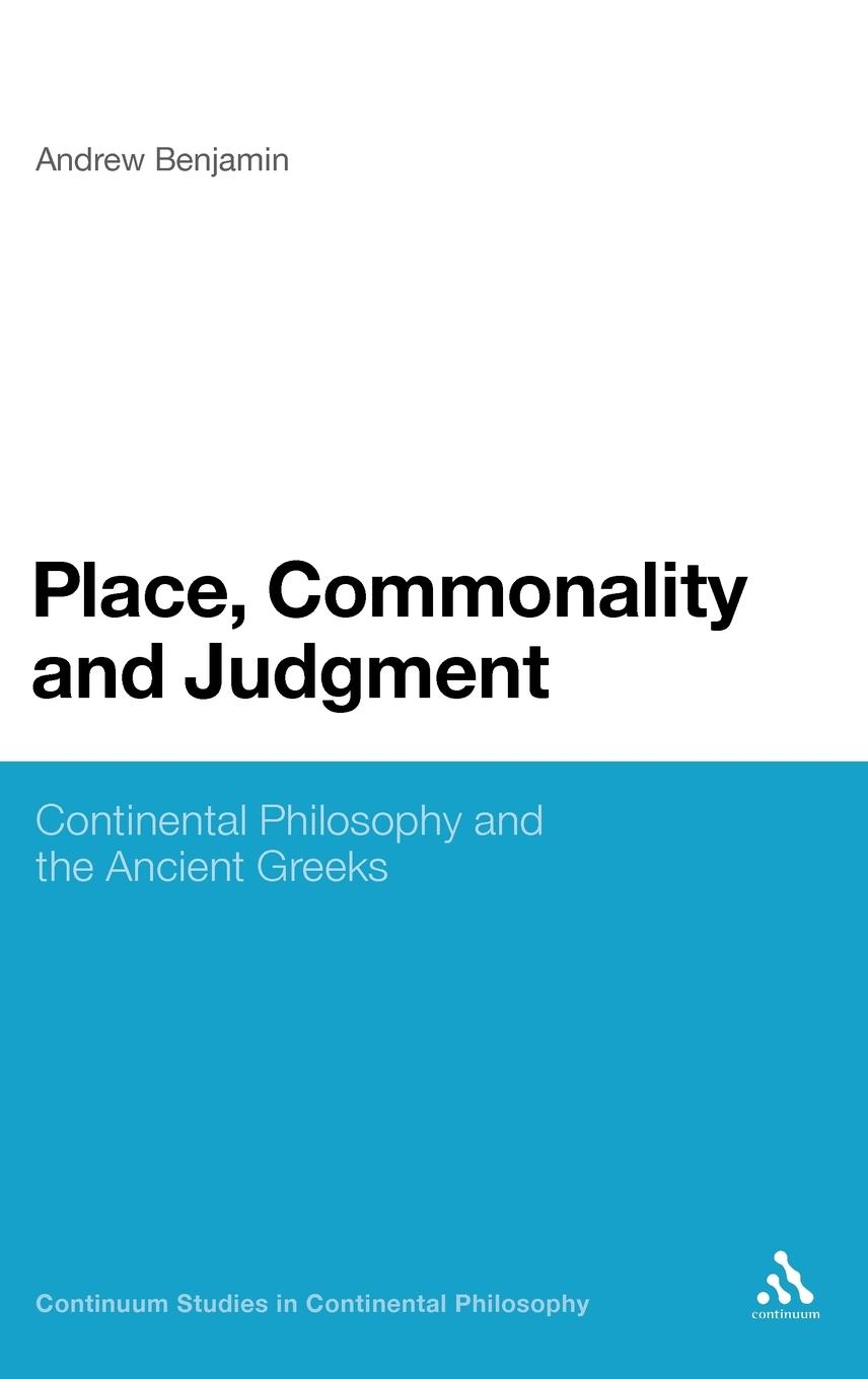 Vorderes Coverbild Place, Commonality and Judgment