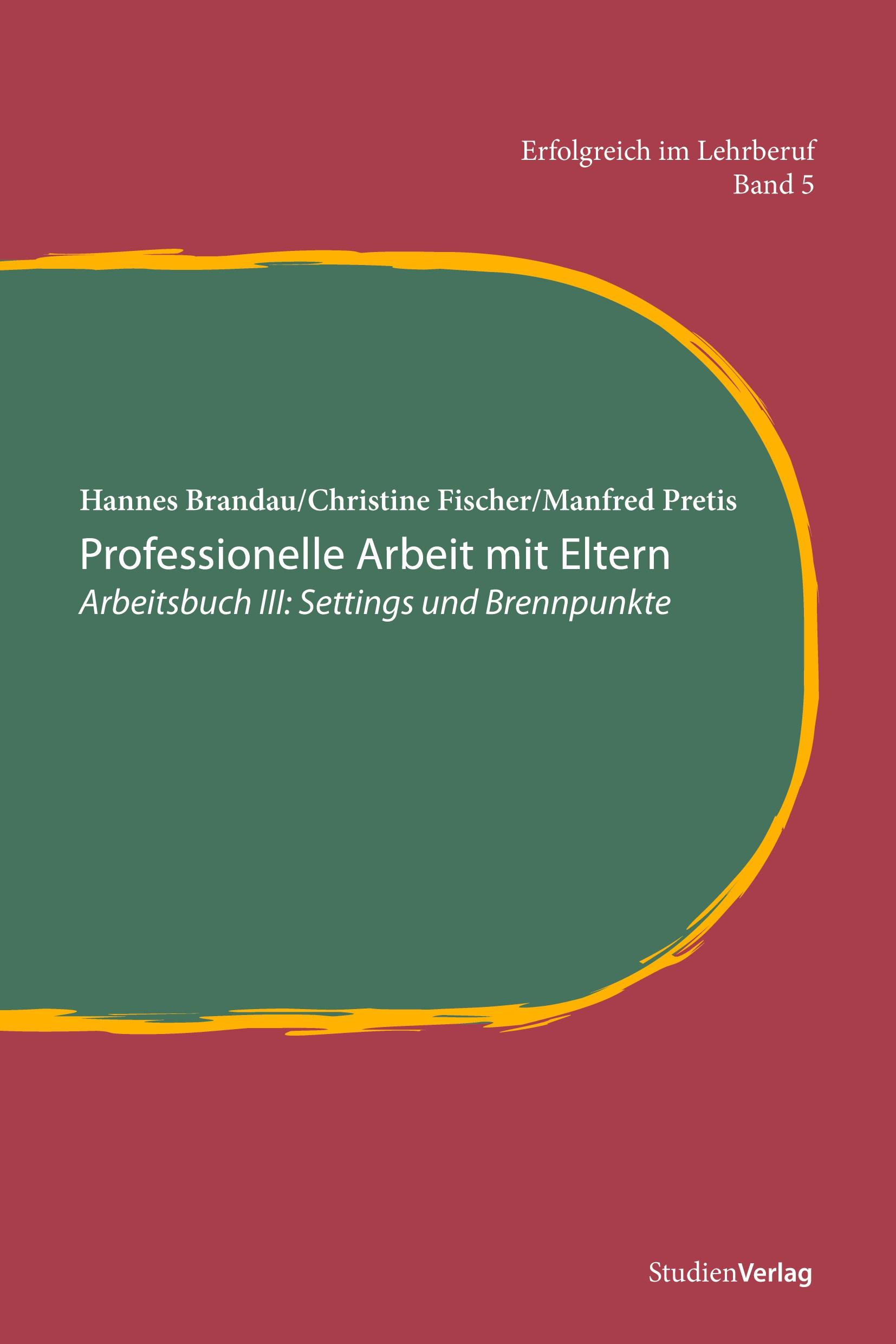 Vorderes Coverbild Professionelle Arbeit mit Eltern