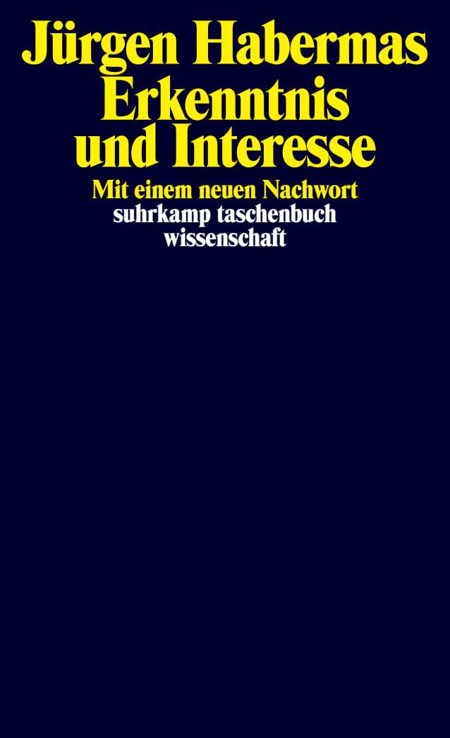 Vorderes Coverbild Erkenntnis und Interesse
