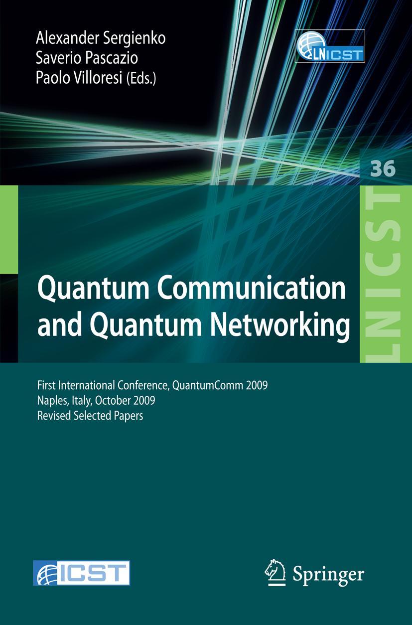Vorderes Coverbild Quantum Communication and Quantum Networking