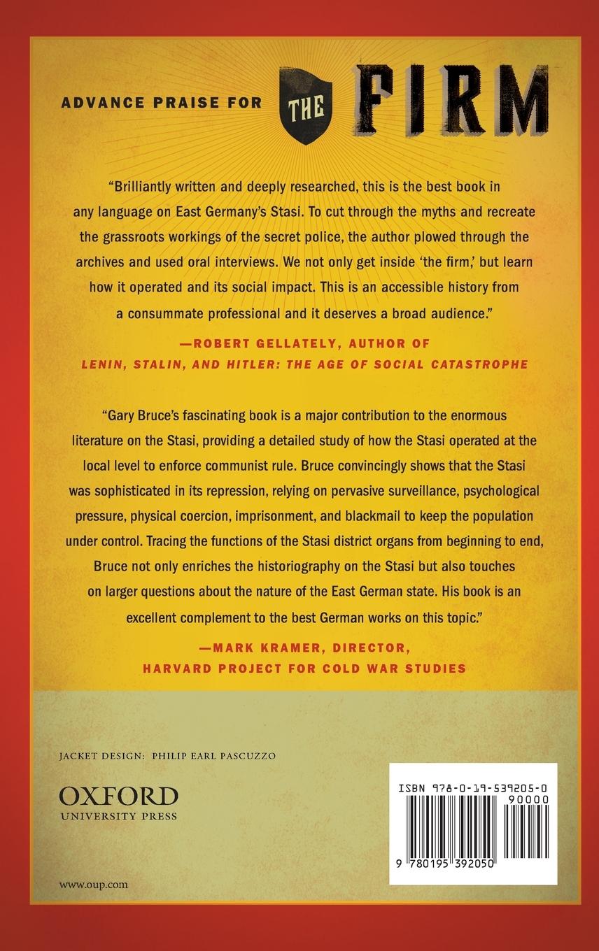 Rückseitencover The Firm