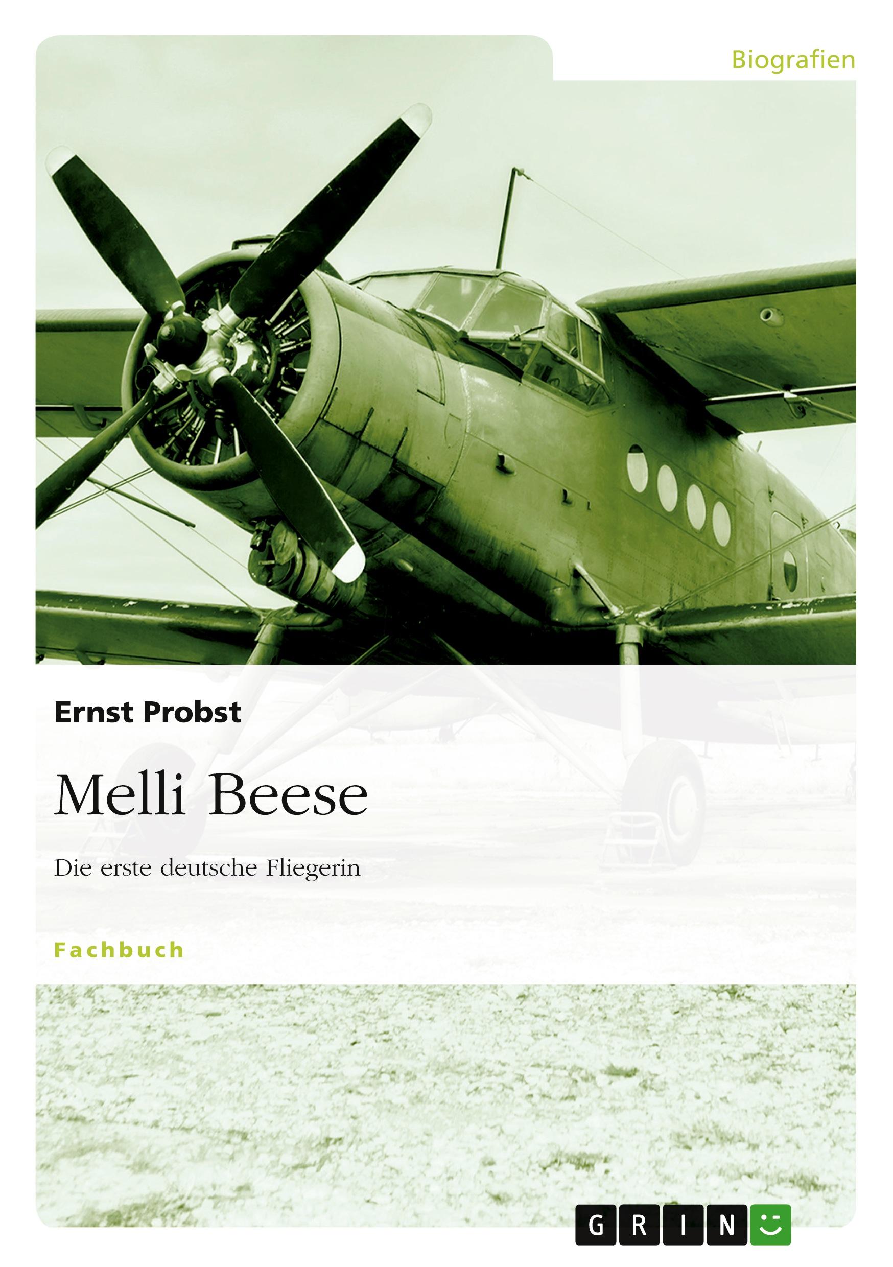 Vorderes Coverbild Melli Beese