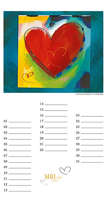 Beispielinhalt (Bild) Mit Herz