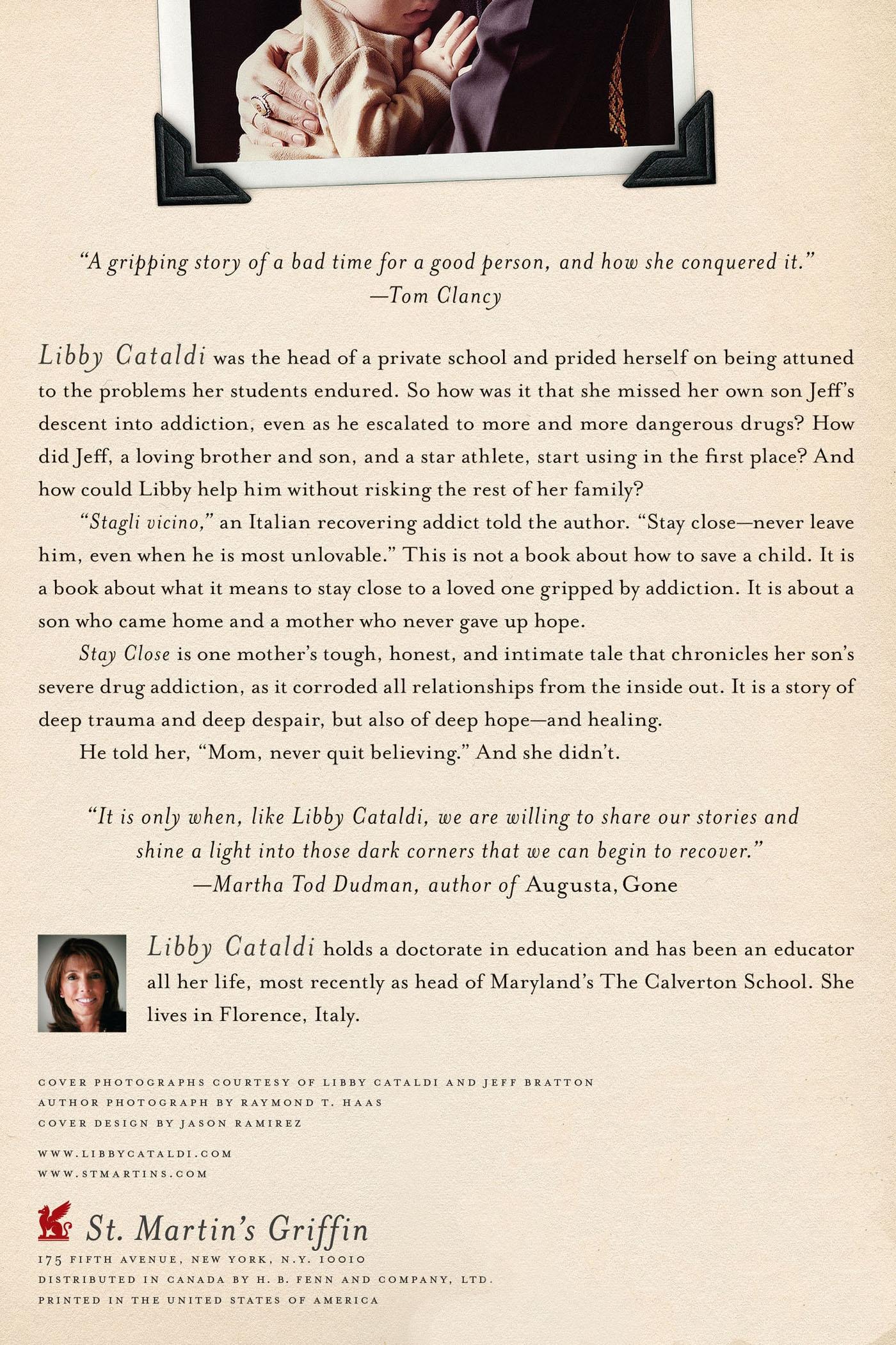 Rückseitencover Stay Close