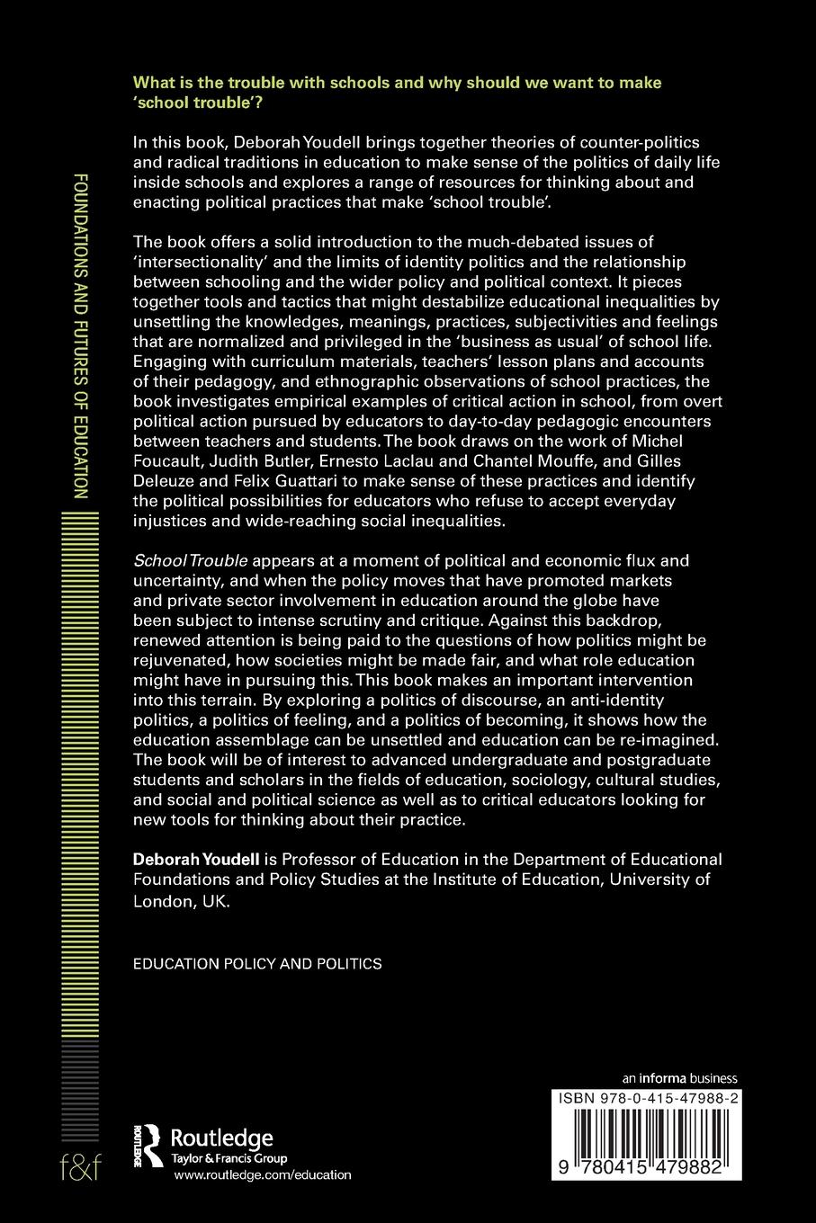 Rückseitencover School Trouble