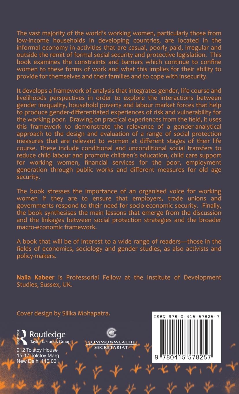 Rückseitencover Gender & Social Protection Strategies in the Informal Economy
