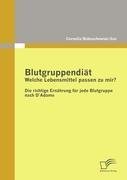 Vorderes Coverbild Blutgruppendiät: Welche Lebensmittel passen zu mir?