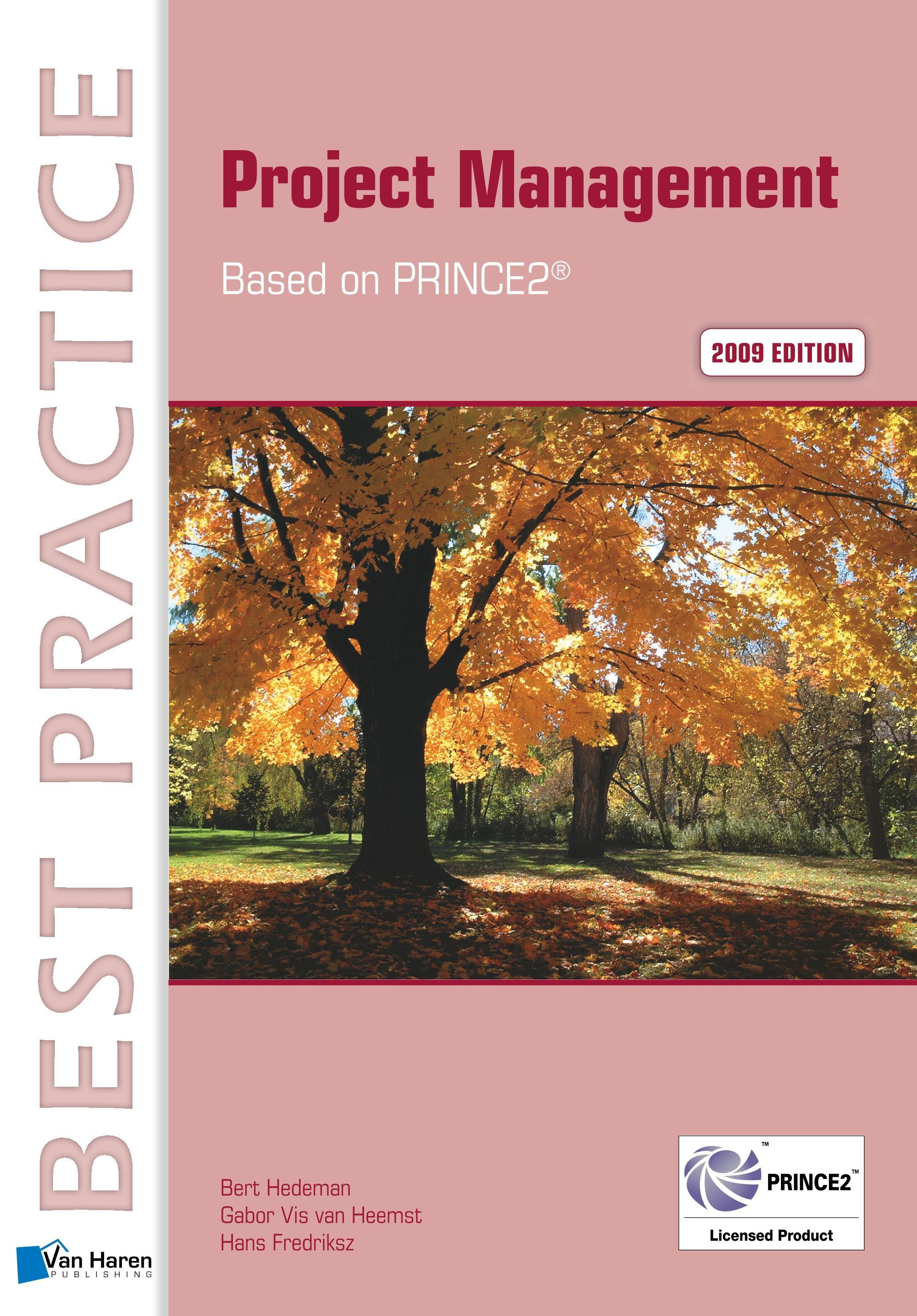 Vorderes Coverbild Project Management  Based on PRINCE2® 2009 edition