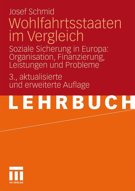 Vorderes Coverbild Wohlfahrtsstaaten im Vergleich
