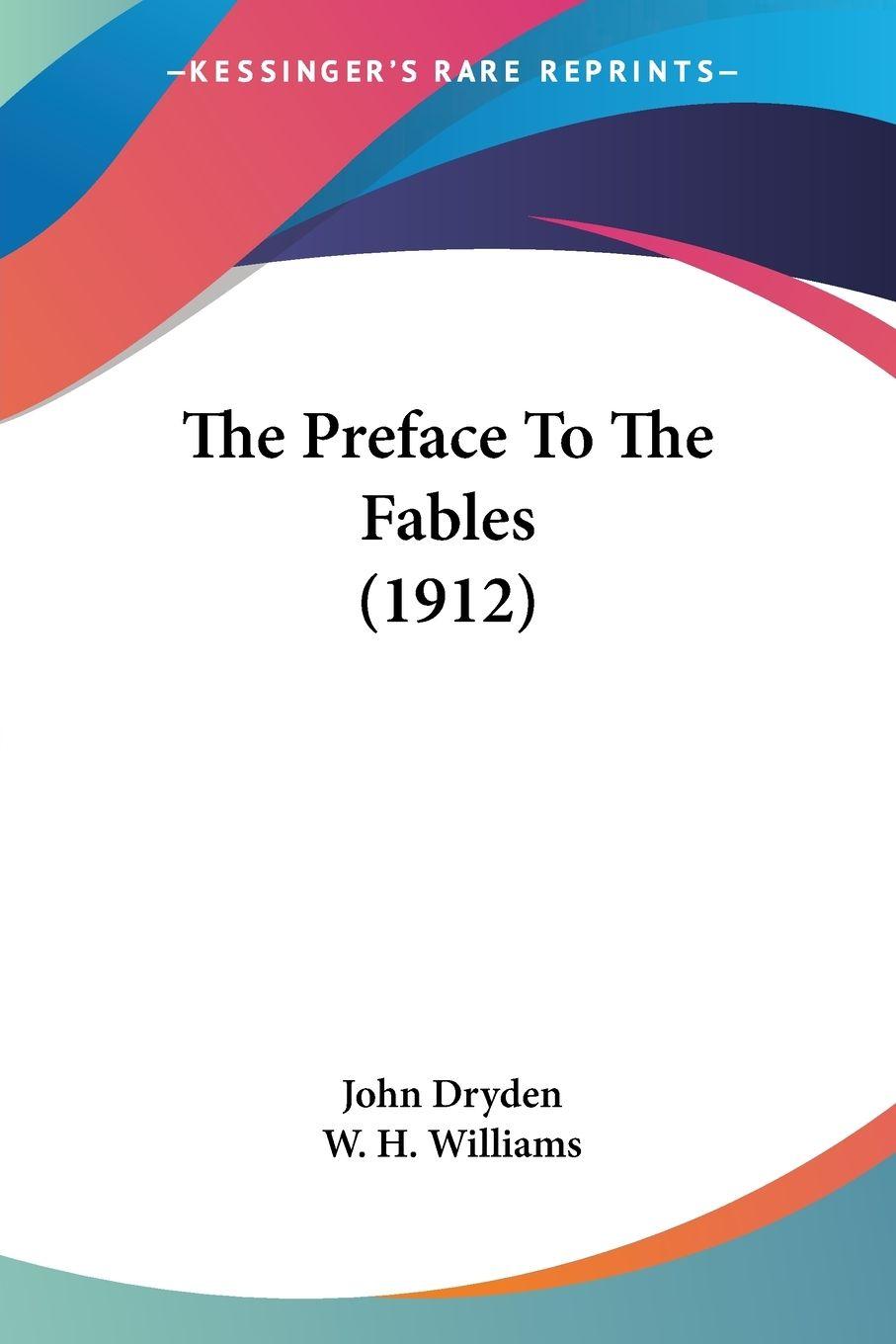 Vorderes Coverbild The Preface To The Fables (1912)