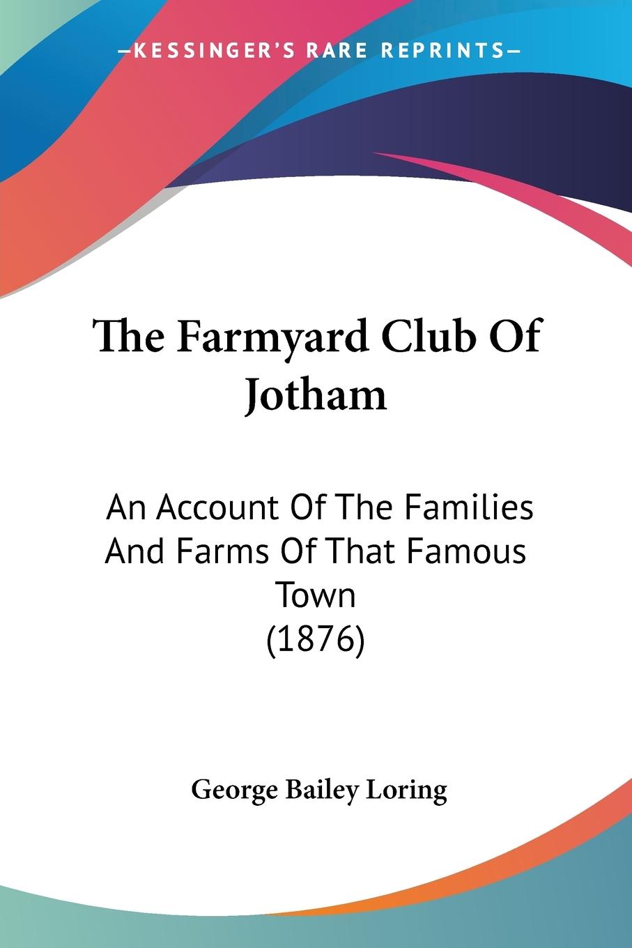 Vorderes Coverbild The Farmyard Club Of Jotham