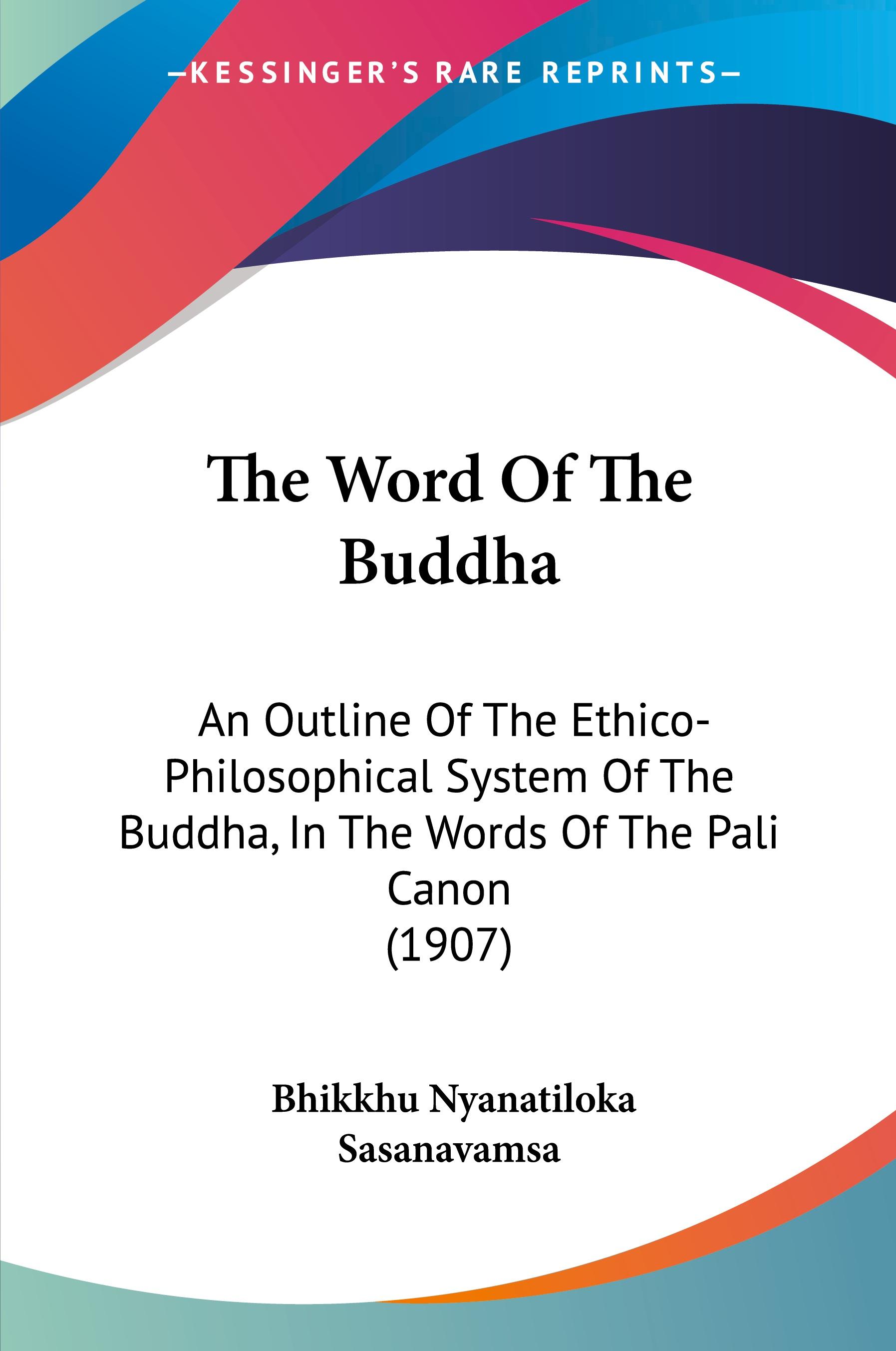 Vorderes Coverbild The Word Of The Buddha