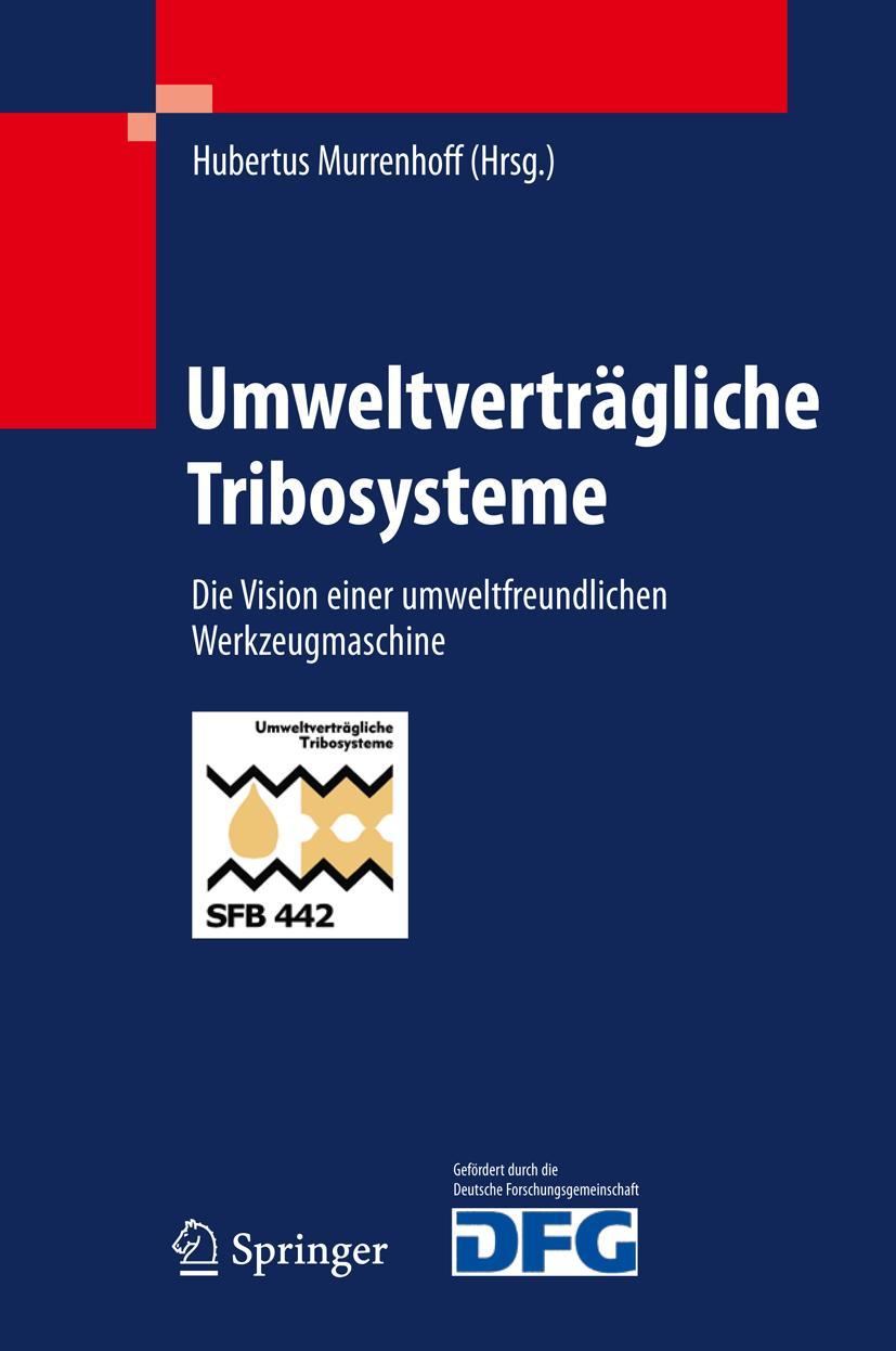 Vorderes Coverbild Umweltverträgliche Tribosysteme
