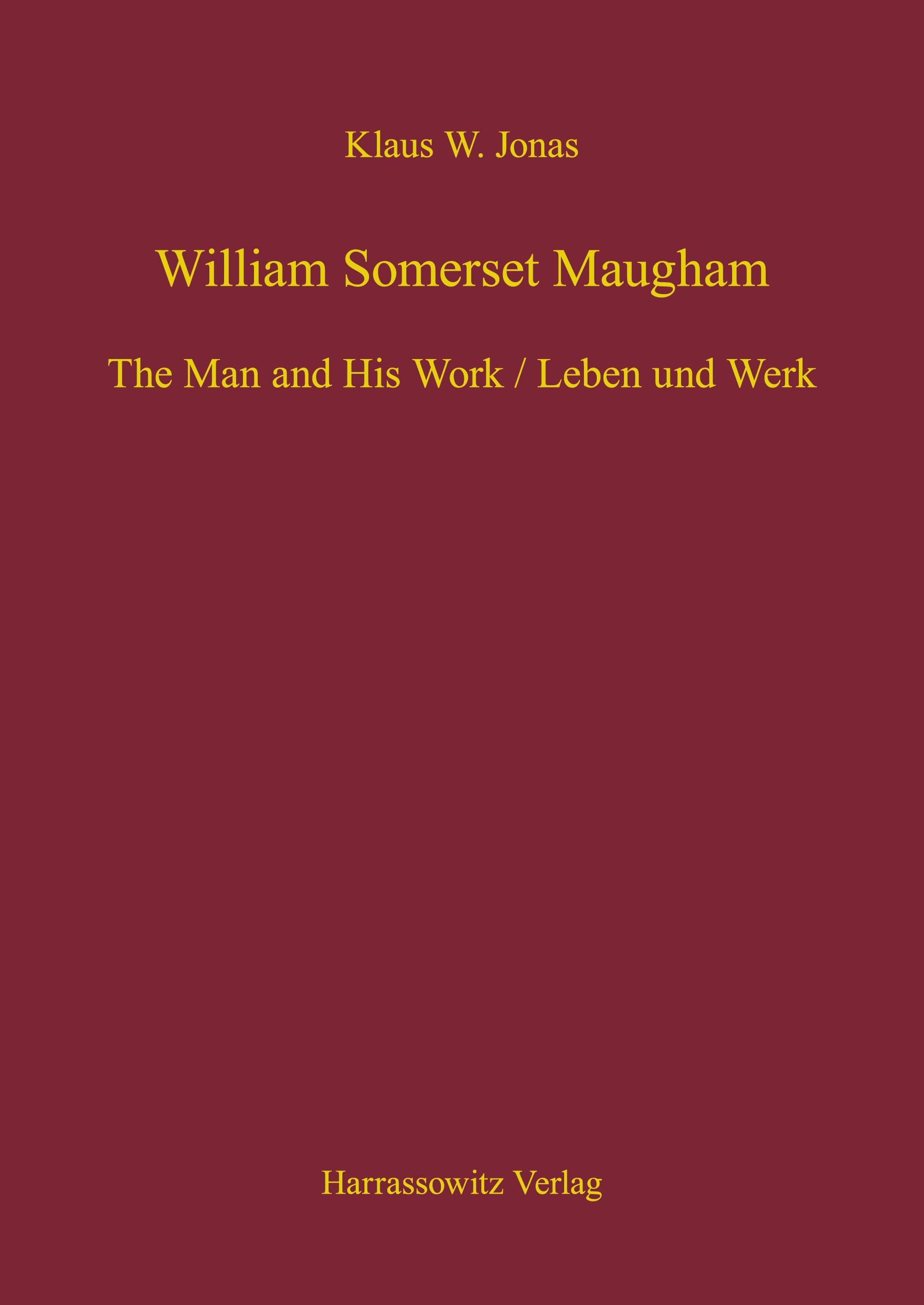 Vorderes Coverbild William Somerset Maugham