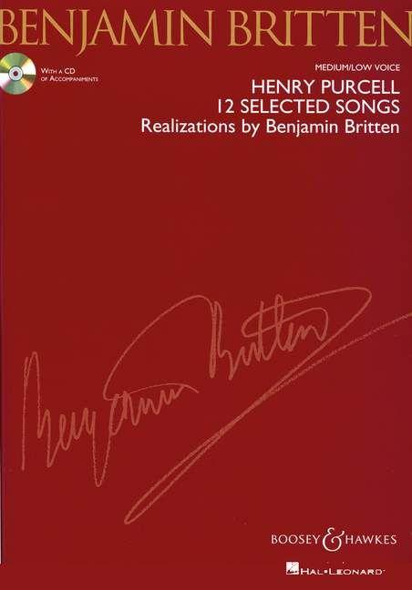Vorderes Coverbild Henry Purcell: 12 Selected Songs: Realizations by Benjamin Britten Medium/Low Voice