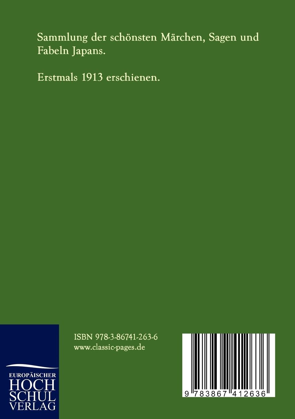 Rückseitencover Japanische Märchen