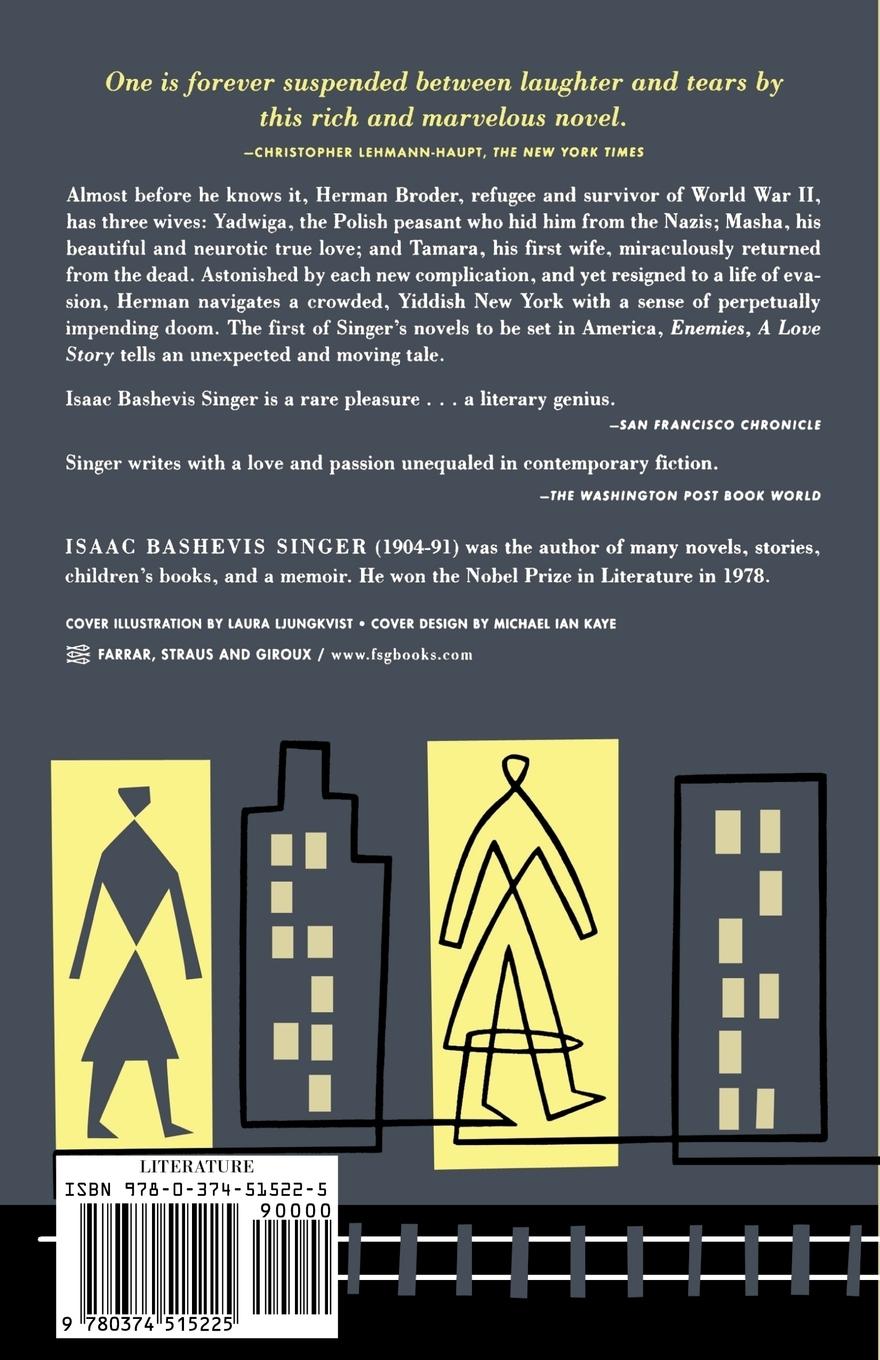 Rückseitencover Enemies, a Love Story