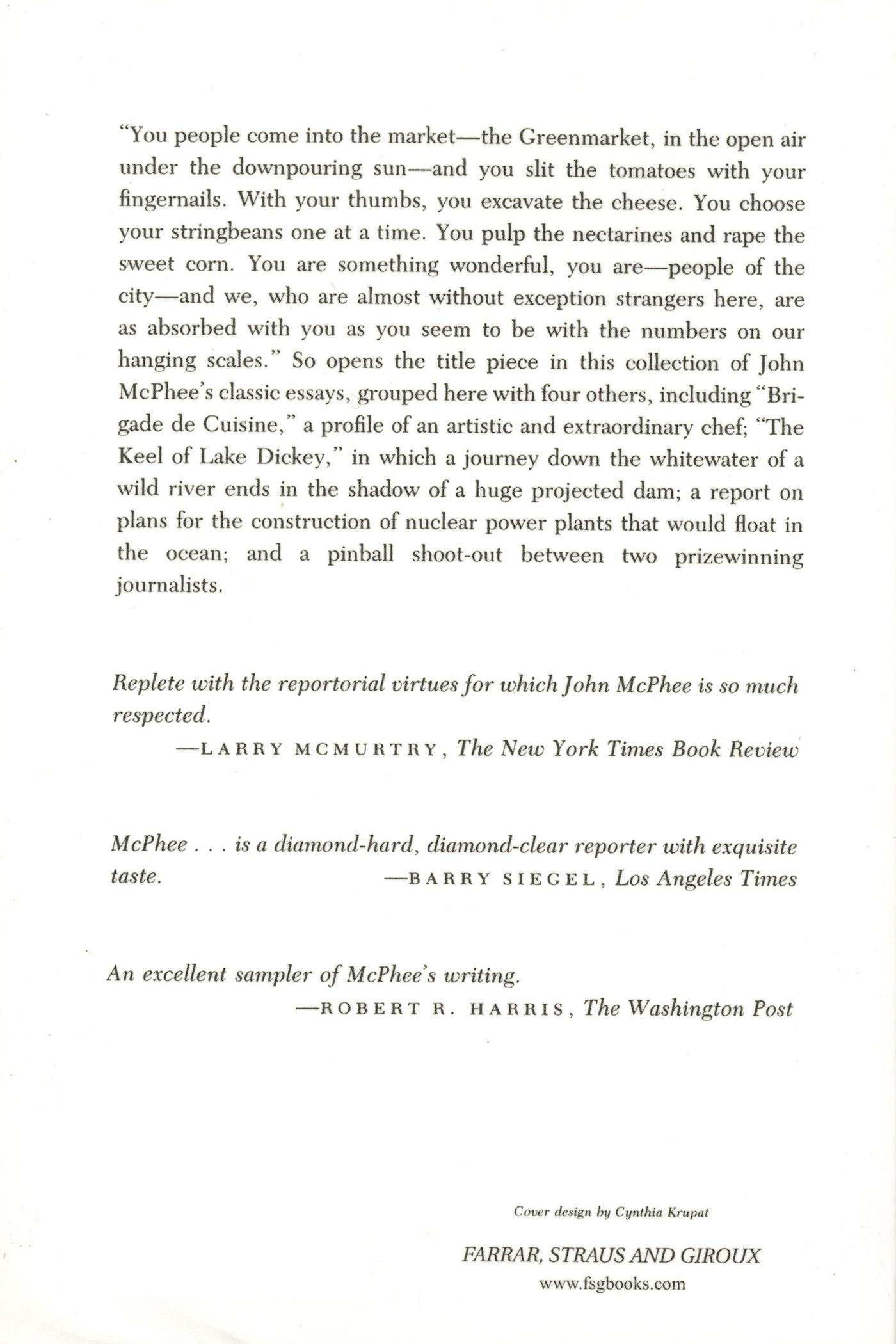 Rückseitencover Giving Good Weight