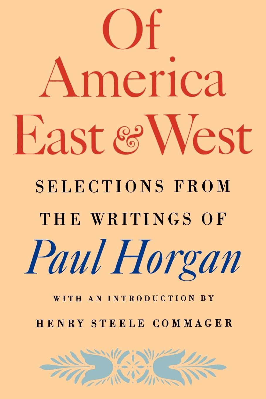 Vorderes Coverbild Of America East & West