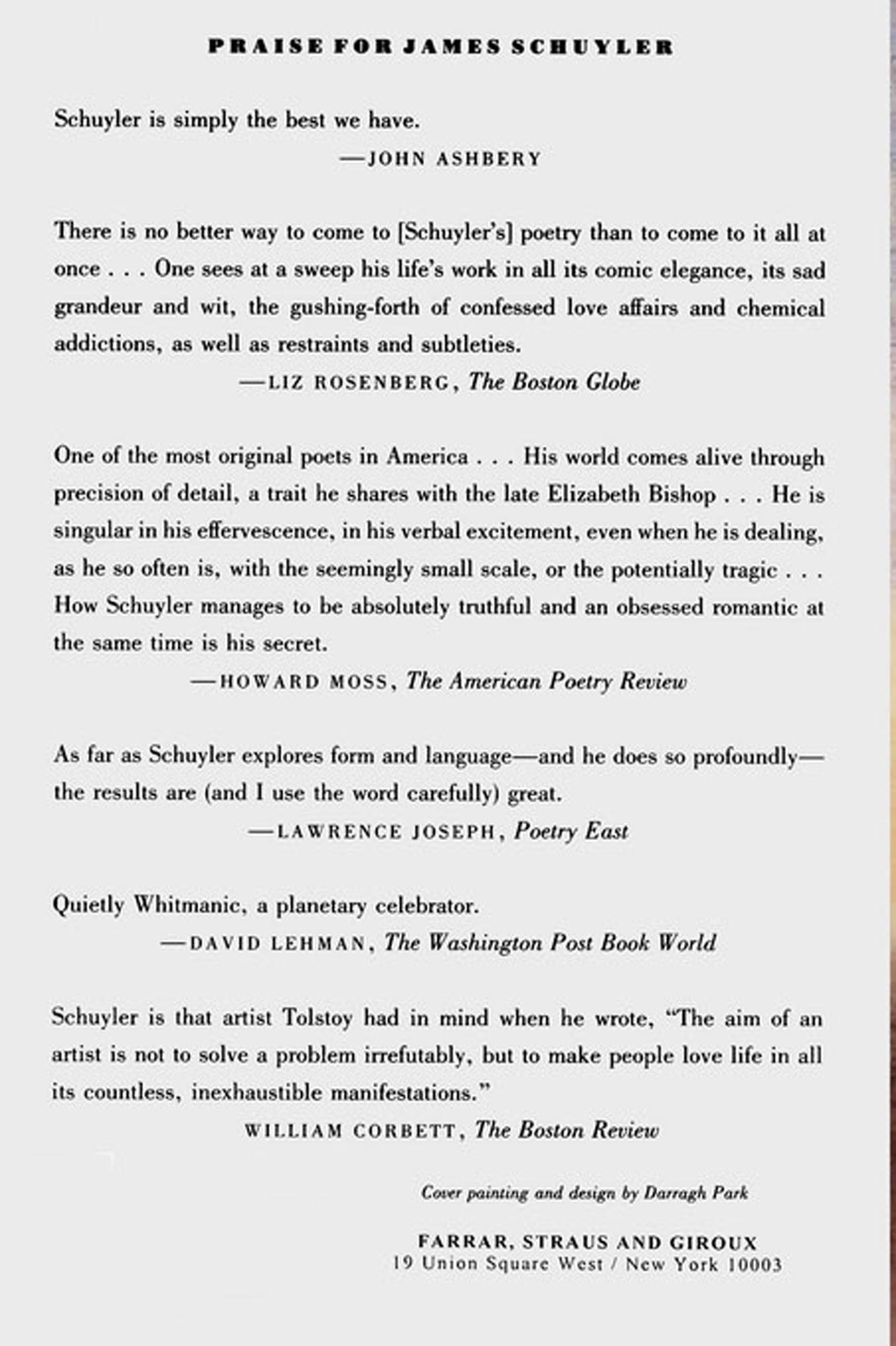 Rückseitencover Collected Poems