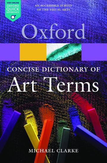 Vorderes Coverbild The Concise Dictionary of Art Terms