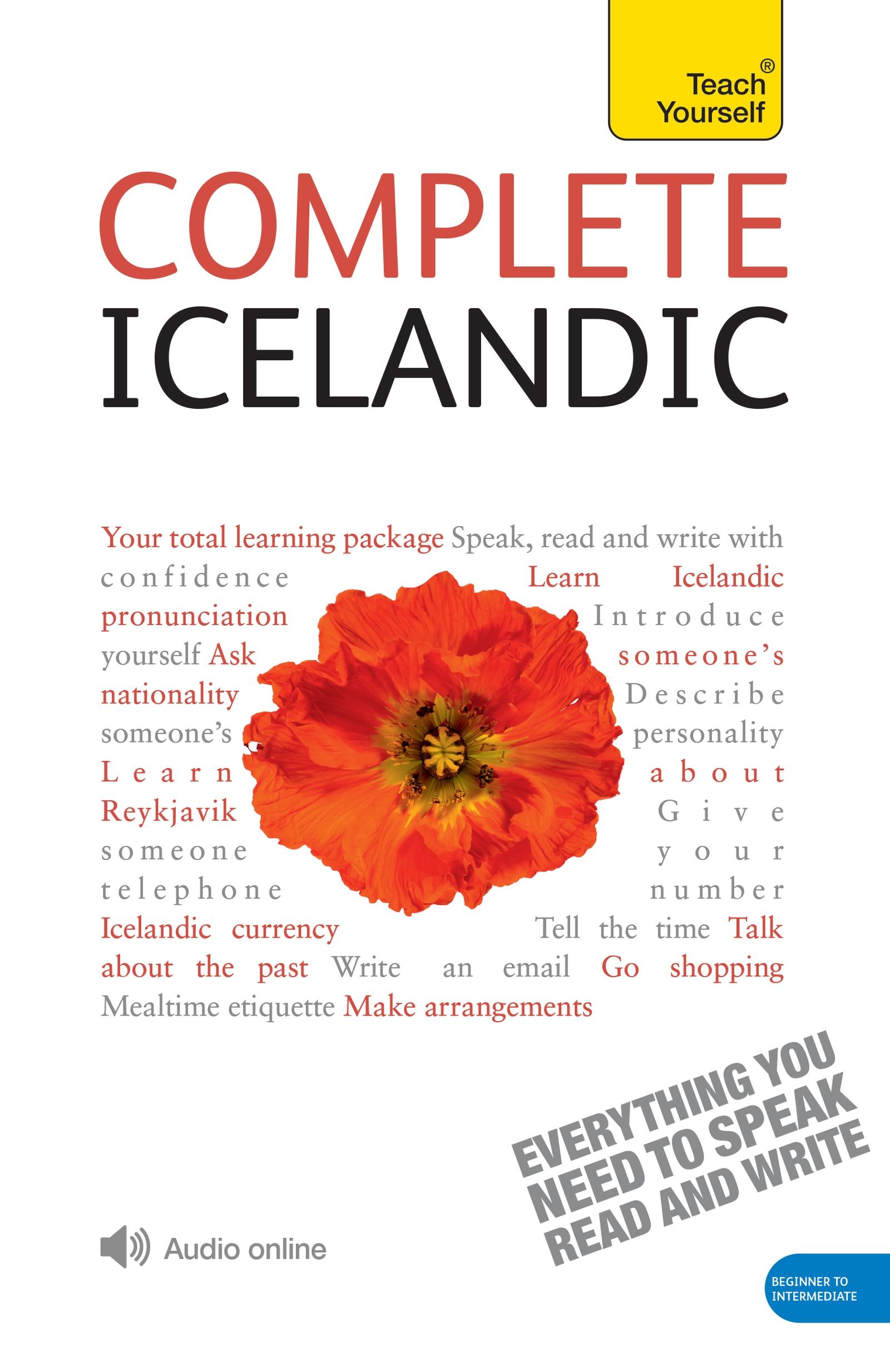 Vorderes Coverbild Complete Icelandic Beginner to Intermediate Course