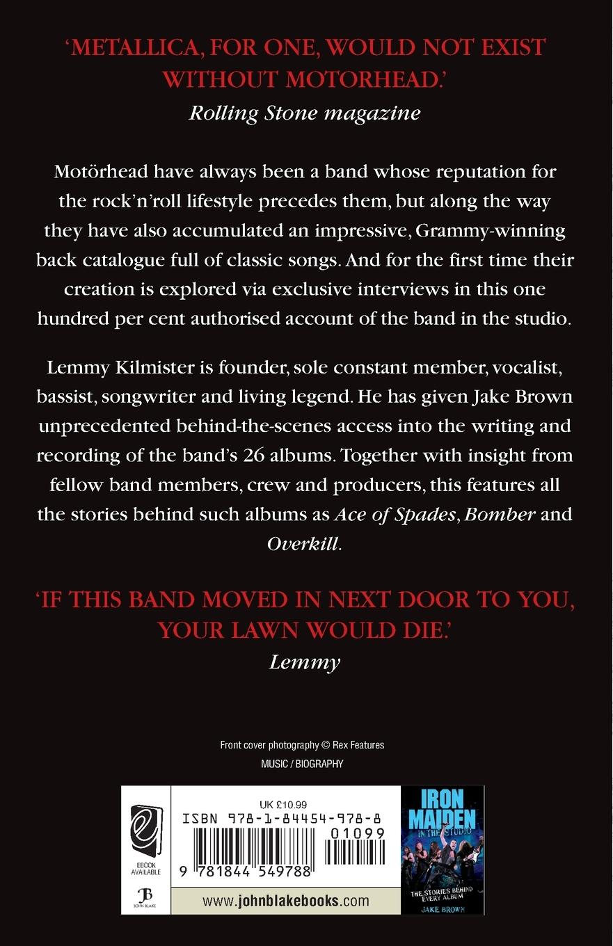 Rückseitencover Motorhead - In The Studio