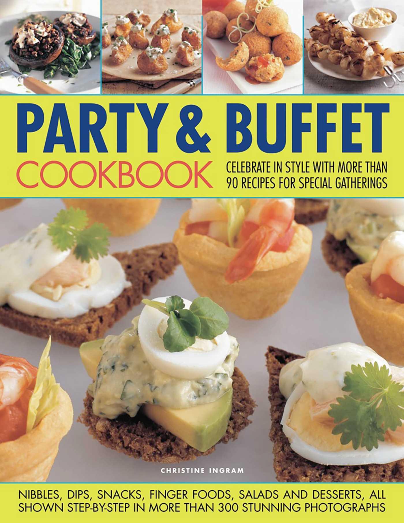 Vorderes Coverbild Party & Buffet Cookbook