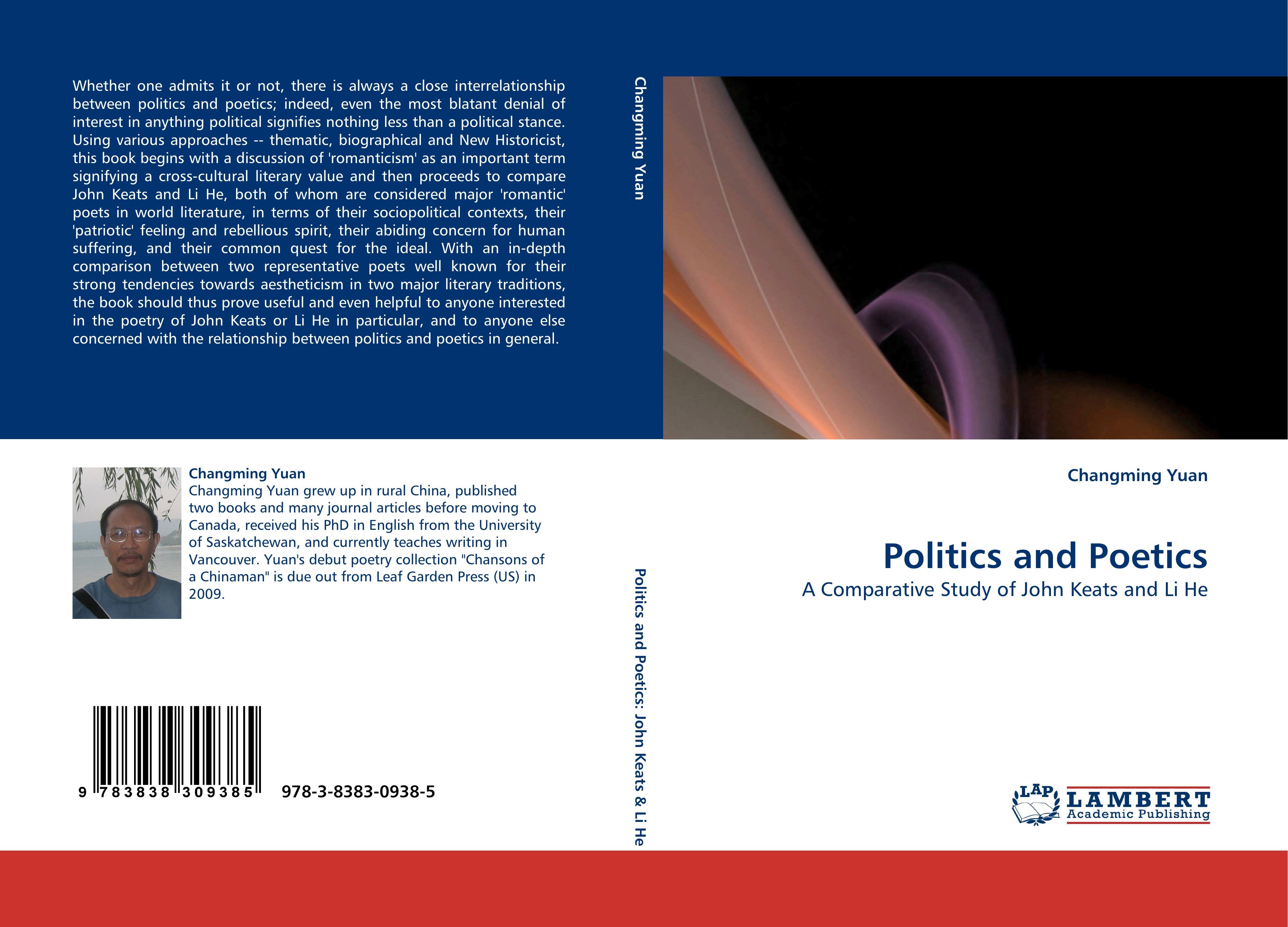 Vorderes Coverbild Politics and Poetics