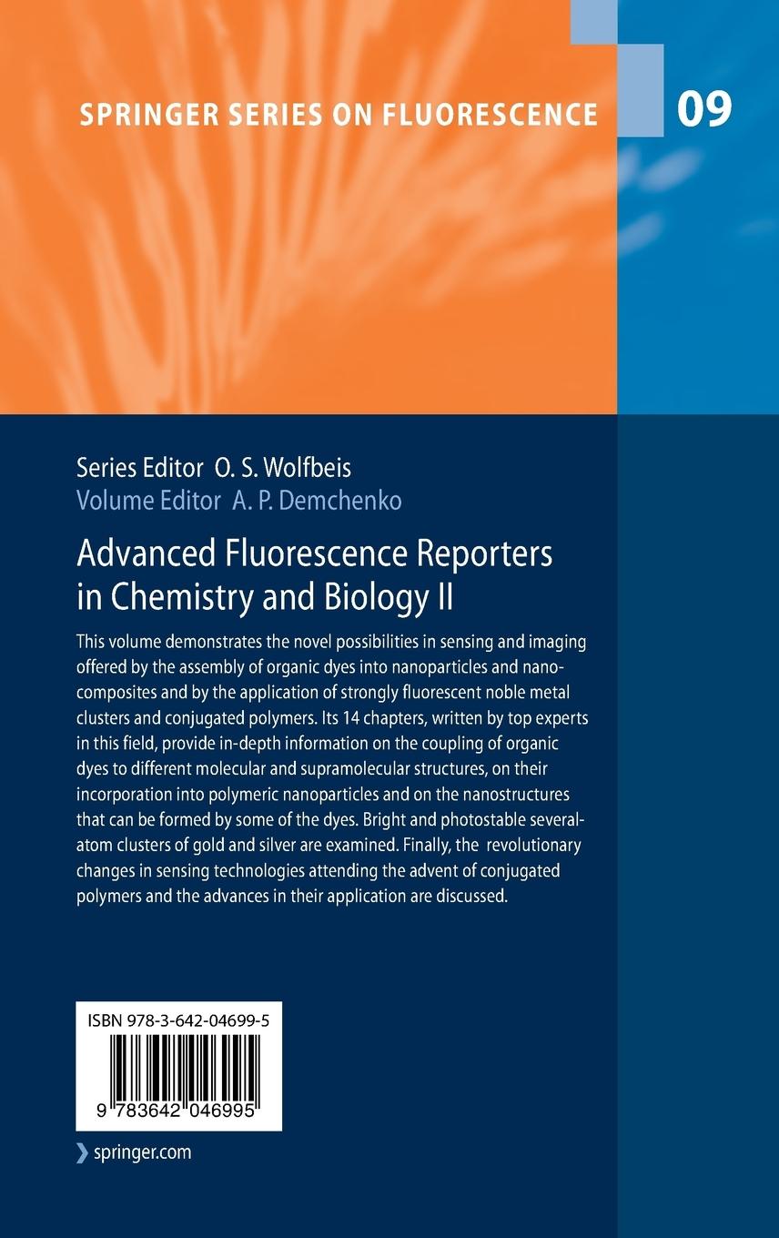 Rückseitencover Advanced Fluorescence Reporters in Chemistry and Biology II