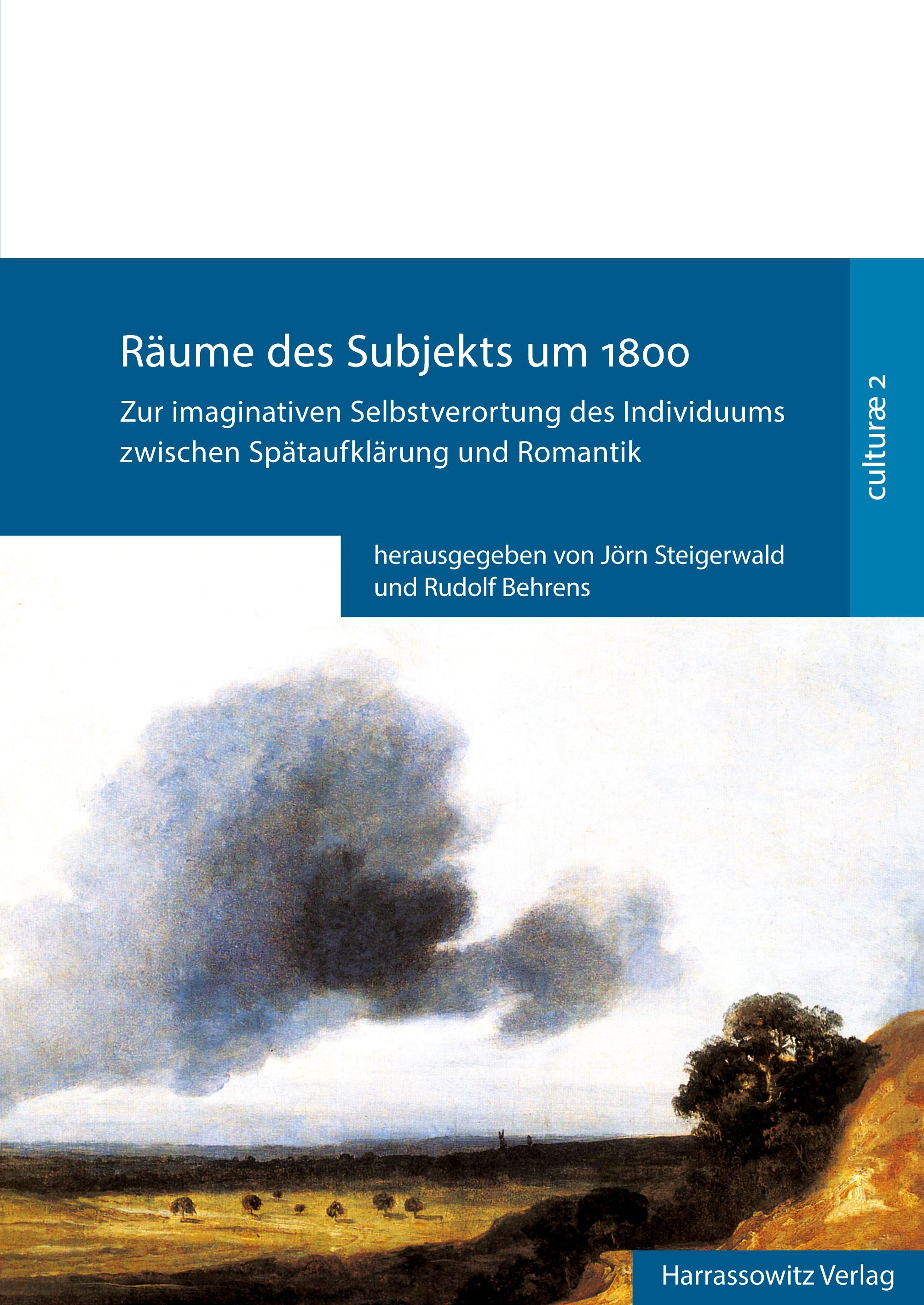 Vorderes Coverbild Räume des Subjekts um 1800