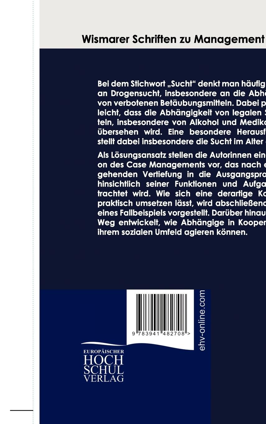 Rückseitencover Alter, Sucht und Case Management