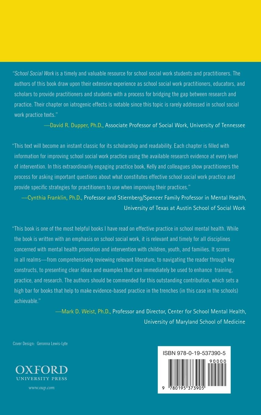 Rückseitencover School Social Work