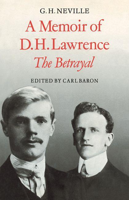 Vorderes Coverbild A Memoir of D. H. Lawrence