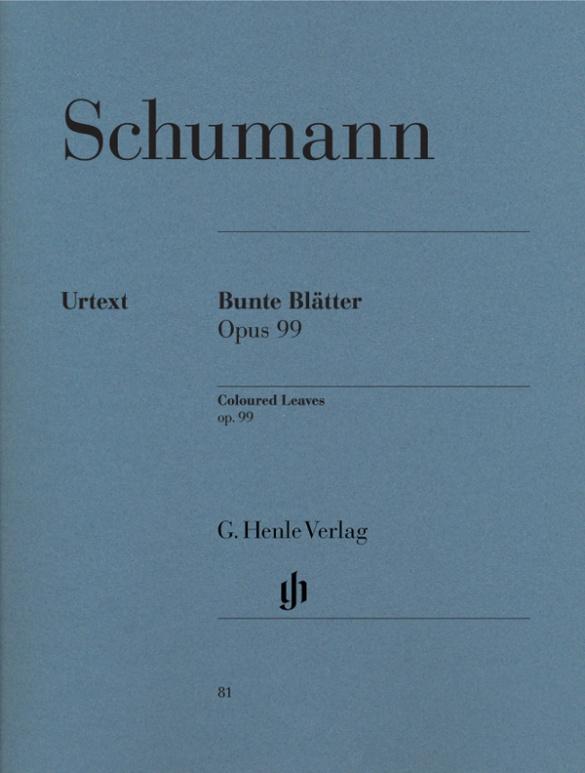 Vorderes Coverbild Bunte Blätter op. 99