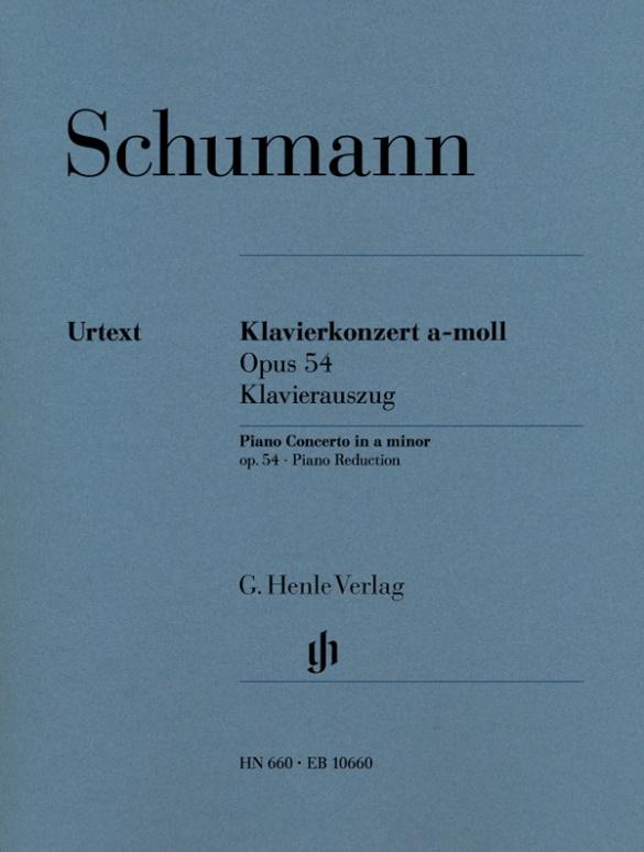 Vorderes Coverbild Klavierkonzert a-moll, op. 54. Klavierauszug