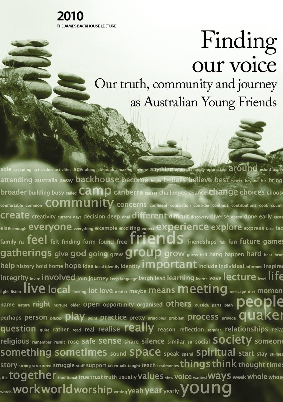 Vorderes Coverbild Finding Our Voice