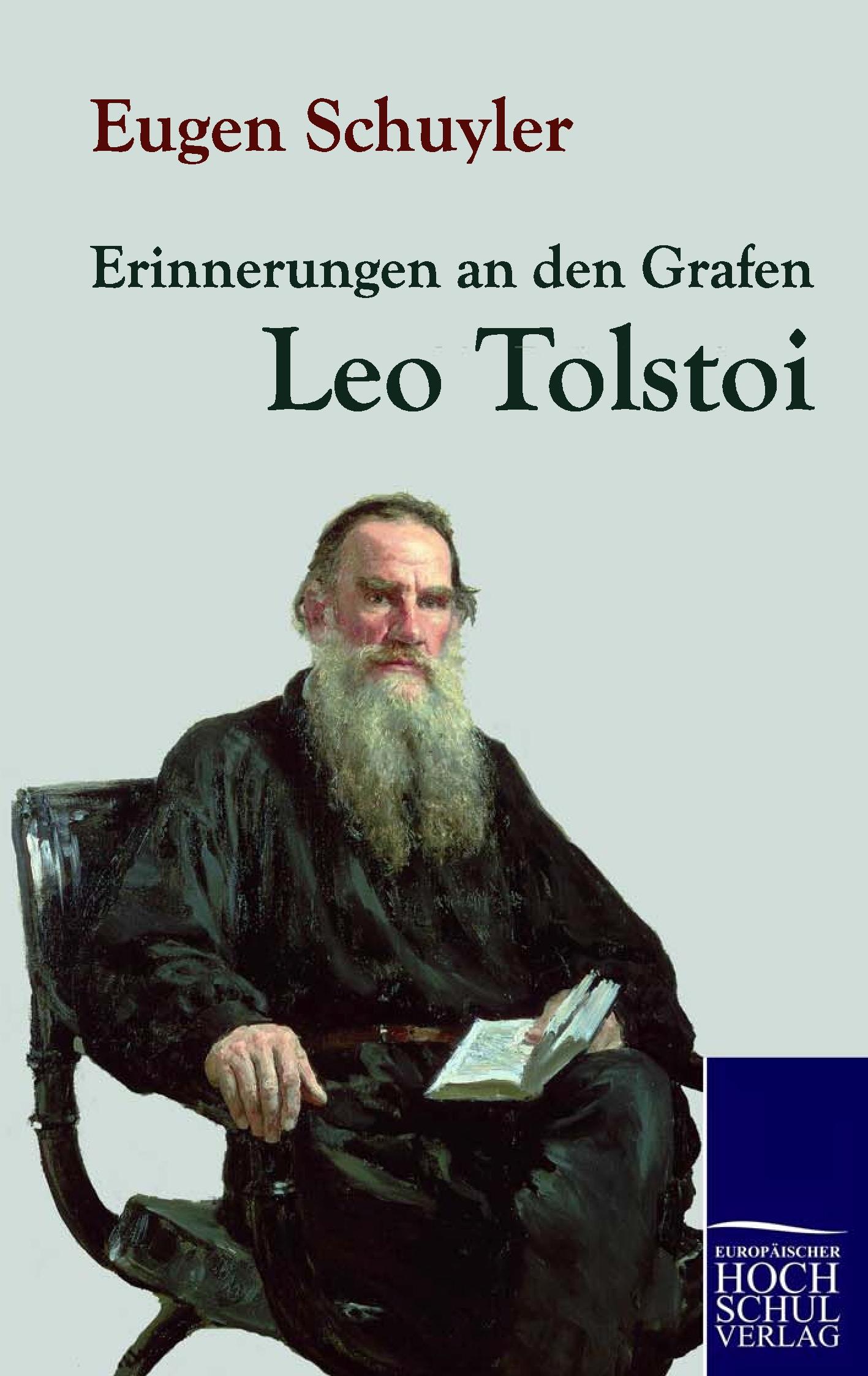 Vorderes Coverbild Erinnerungen an den Grafen Leo Tolstoi