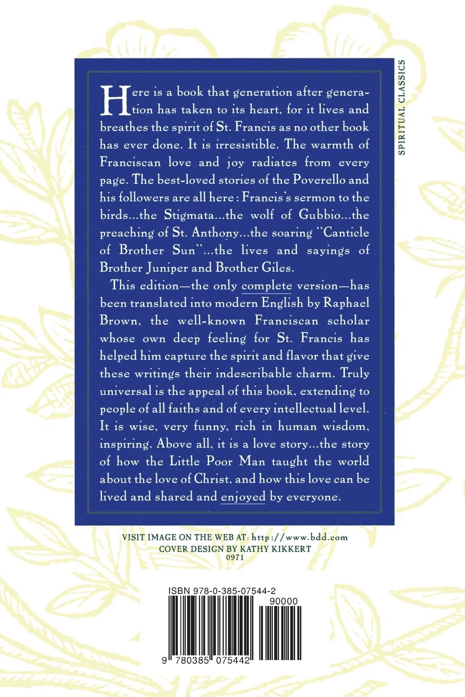 Rückseitencover The Little Flowers of St. Francis