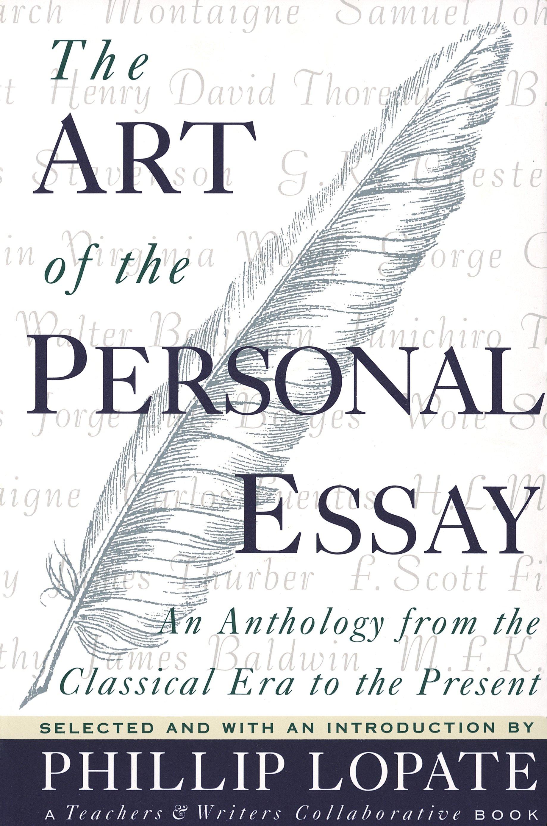 Vorderes Coverbild The Art of the Personal Essay