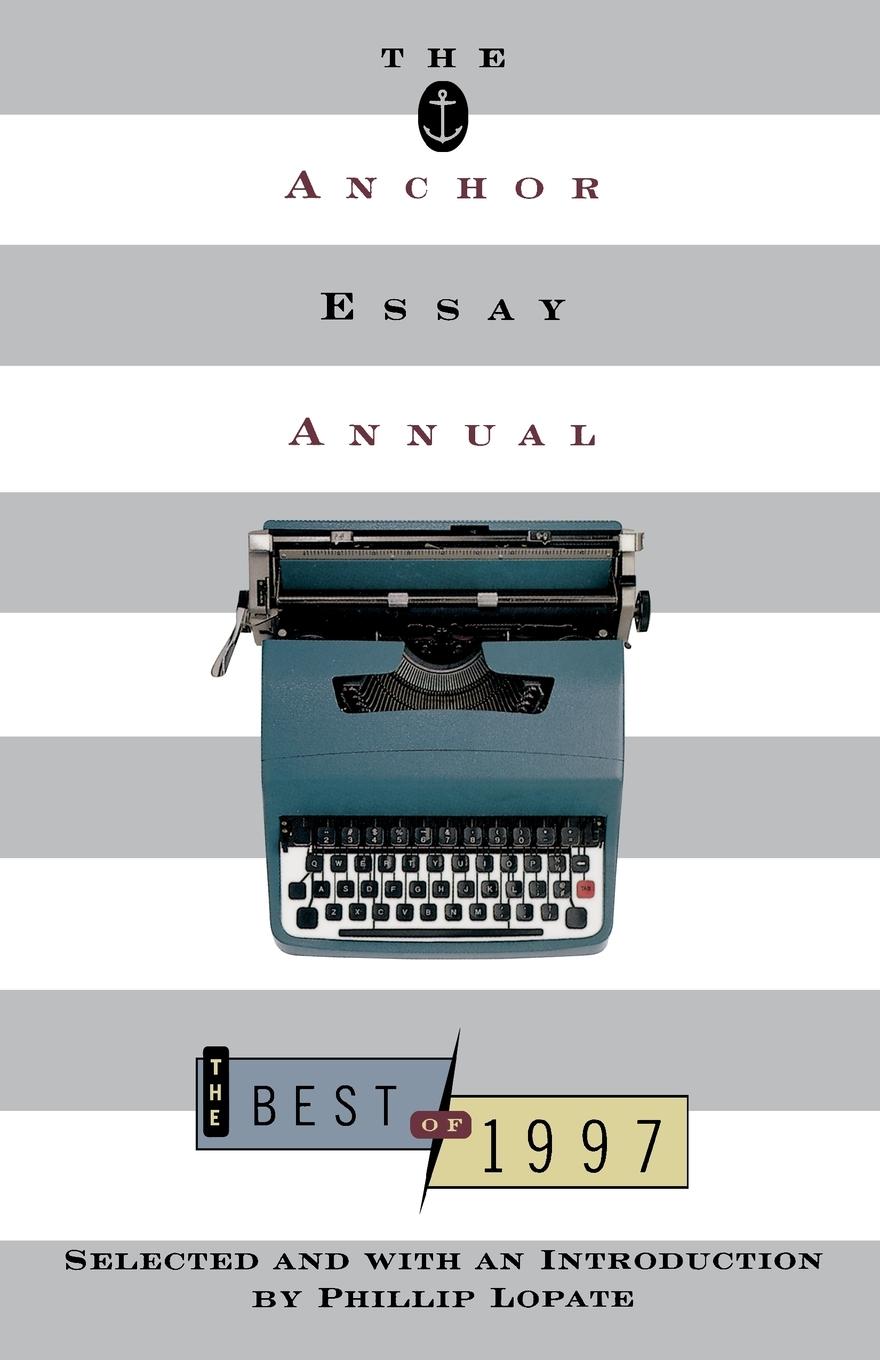 Vorderes Coverbild The Anchor Essay Annual